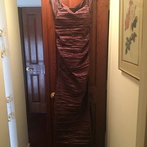 Alex Evenings off shoulder gown.